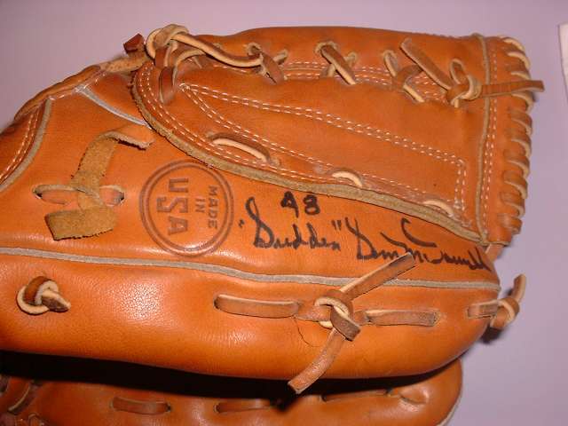 Sam McDowell Wilson A2010 with Autograph Side